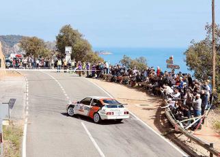Jordi Ventura – Josep Autet (Ford Sierra RS Cosworth). 72 Rally Costa Brava 2024 (Foto: Letsfilm Studio)